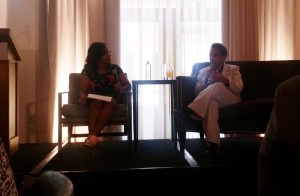 Mayor Lori Lightfoot.   We provided sound for the Reform for Illinois event.